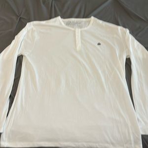 Into The AM men’s white crew neck tee.